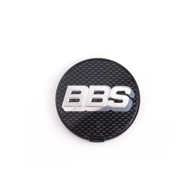 BBS Logo - BBS Carbon / Silver Logo Center Badge - 56mm