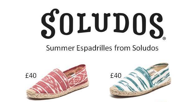 Soludos Logo - men's styling: Spring into Summer with Soludos Summer Espadrilles
