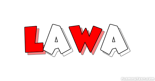 Lawa Logo - Indonesia Logo | Free Logo Design Tool from Flaming Text