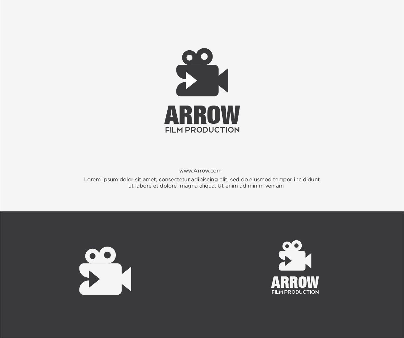 Production Logo - Modern, Professional, Movie Production Logo Design for ARROW FILM ...