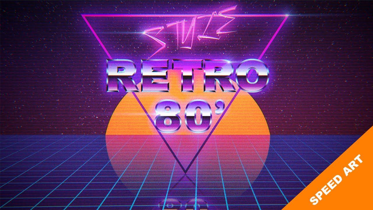 80s Logo - How To Create an 80's Style Chrome Logo Text Effect in Photoshop