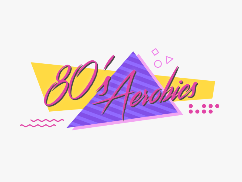 80s Logo - 80s-logo-aeorobics | JUST™ Creative