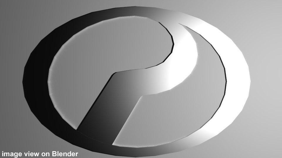Perodua Logo - Logo Perodua Kancil Car | 3D model