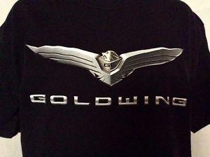 GL1800 Logo - Details about NEW! Men's Honda Goldwing Logo Black T-shirt- Large