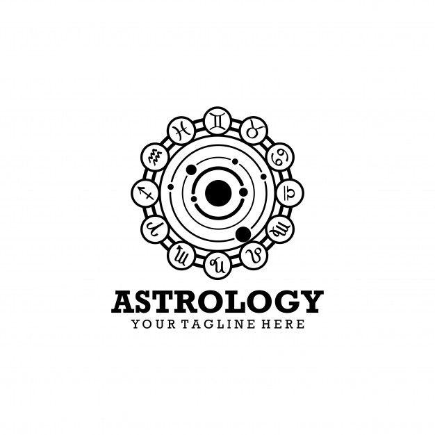 Astrology Logo - Astrology logo Vector | Premium Download