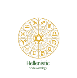 Astrology Logo - Hellenistic Vedic Astrology logo. calendar & moons. Vedic