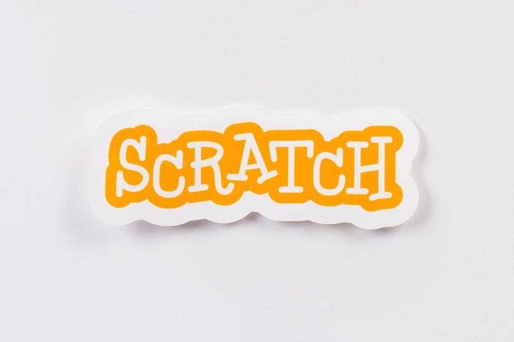Scratch Logo - Scratch Logo Sticker (Pack of 20)