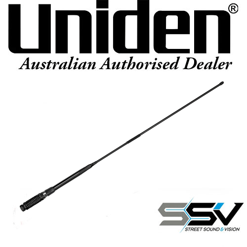 Uniden Logo - Uniden AT850BK Elevated Feed and Fibreglass Whip | Street Sound & Vision