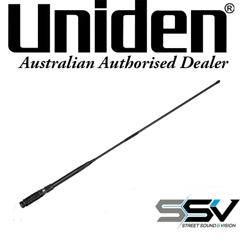 Uniden Logo - Uniden AT850BK Elevated Feed and Fibreglass Whip. Street Sound & Vision