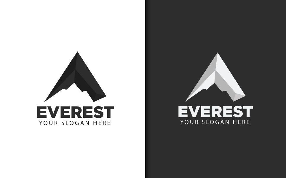 Everest Logo - Everest Logo Template. Abstract 3D Art. Logo templates, Logos