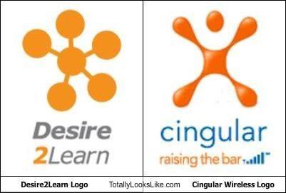 Cingular Logo - Desire2Learn Logo Totally Looks Like Cingular Wireless Logo