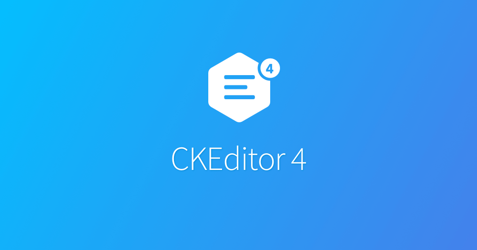 CKEditor Logo - Smart WYSIWYG HTML editor