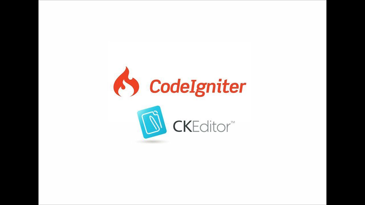 CKEditor Logo - CKEditor with Filemanager in Codeigniter 3