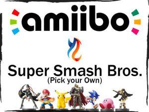Amiibo Logo - Details about Super Smash Bros Used Amiibo | Pick your Own | lots to choose  from