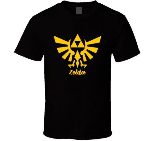 Amiibo Logo - US $12.37 36% OFF|Zelda amiibo t shirt the legend of zelda nitendo Triforce  logo Video Game prince Sleeve Harajuku Tops-in T-Shirts from Men's ...