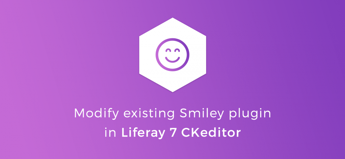 CKEditor Logo - How to modify existing Smiley plugin in Liferay 7 CKeditor ...