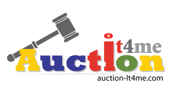 Auction Logo - Auction it 4 me - Auction