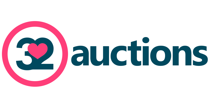 Auction Logo - Free Online Silent Auctions | 32auctions