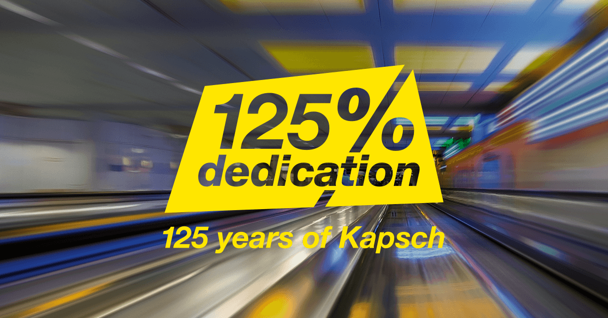 Kapsch Logo - years of Kapsch