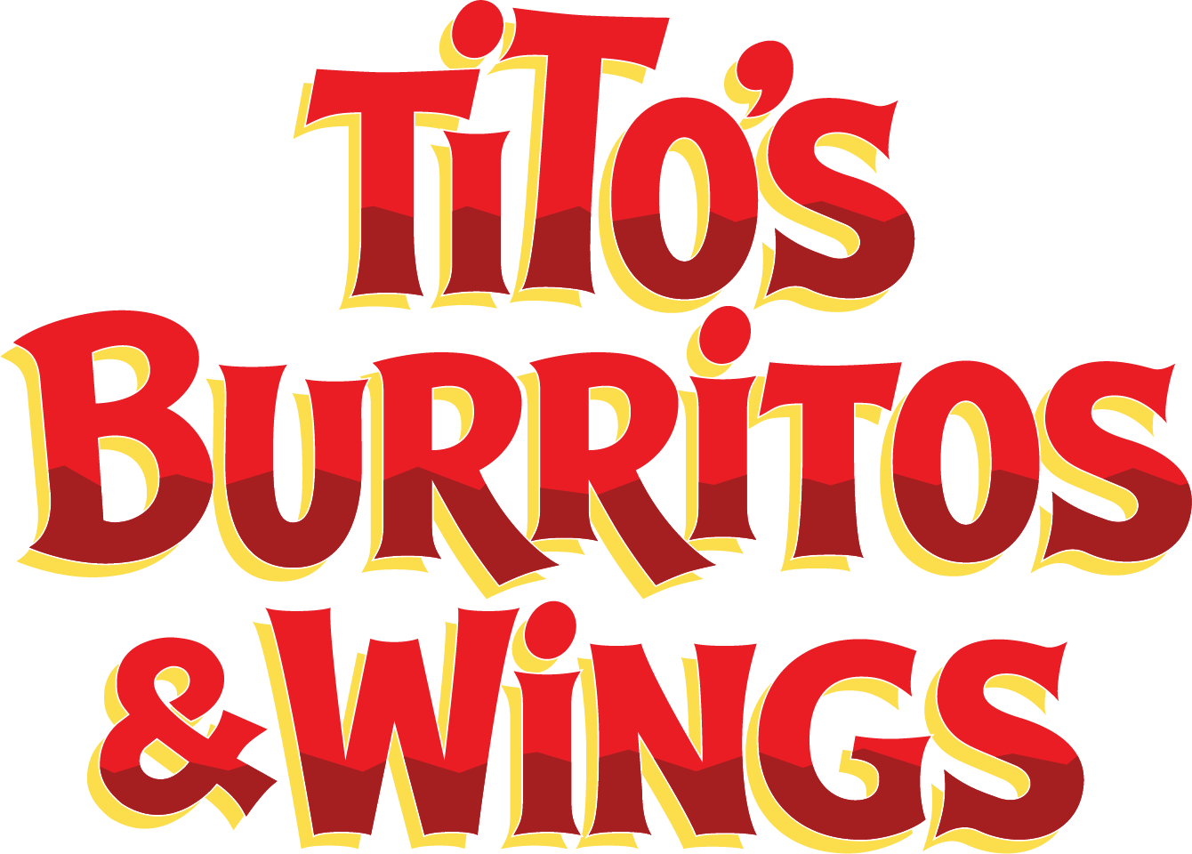 Tito's Logo - Tito's Burritos & Wings. Burritos, Tacos, and Chicken Wings