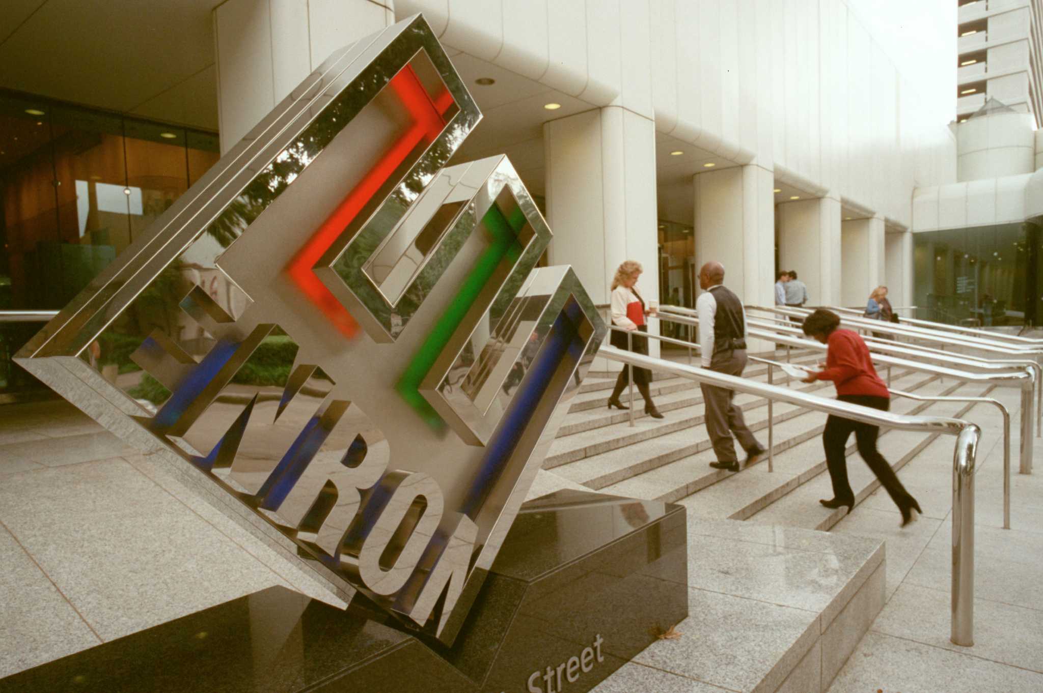 Enron Logo - Looking back at the rise and fall of Enron