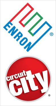 Enron Logo - When Bad Things Happen to Good Logos