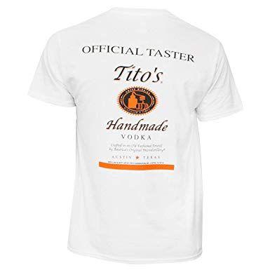 Tito's Logo - Tito's Vodka Taster Tee Shirt