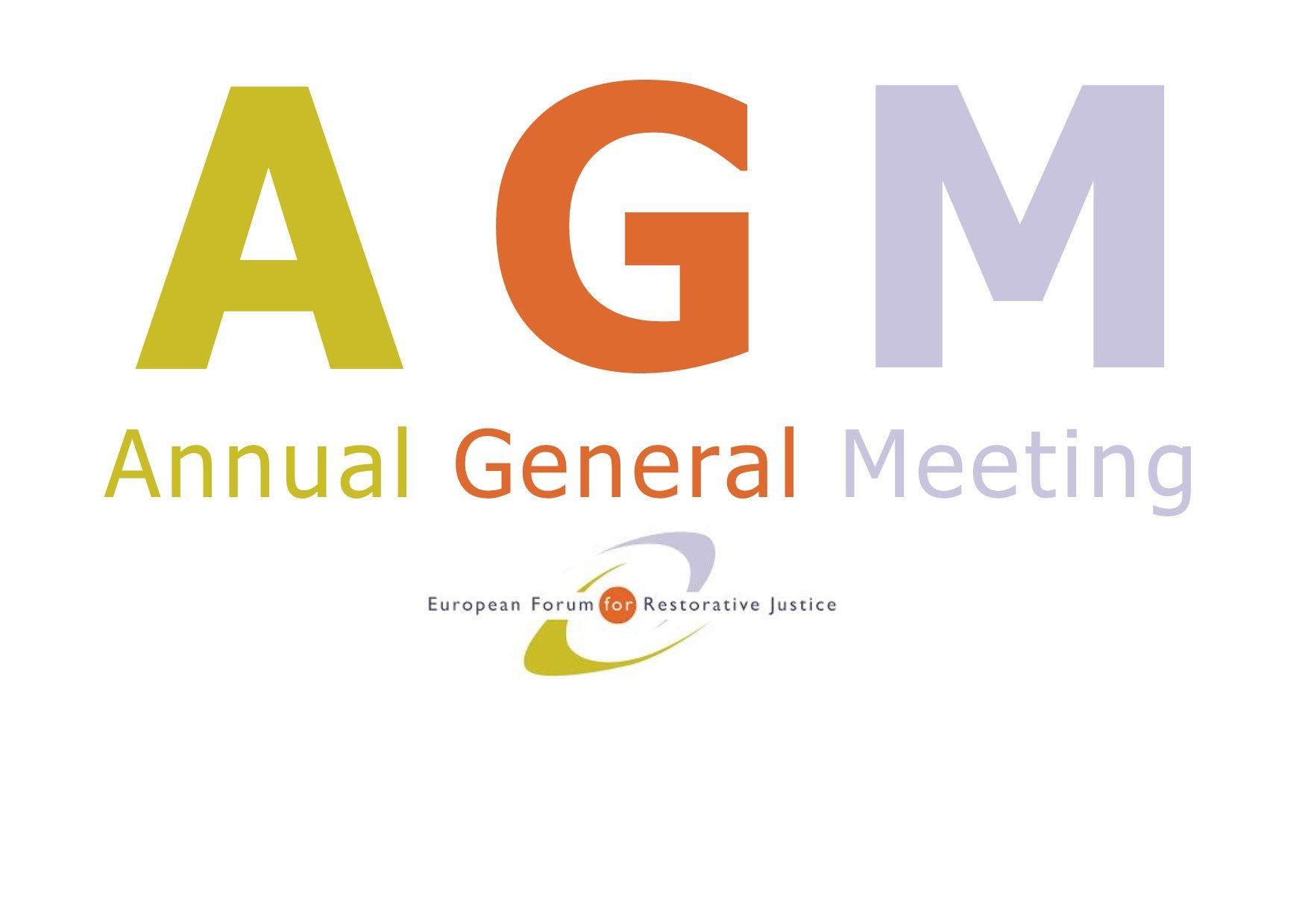 AGM Logo - AGM logo - European Forum for Restorative Justice