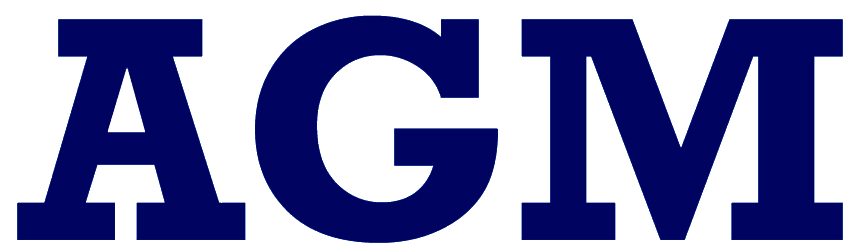 AGM Logo - AGM Logo Blue