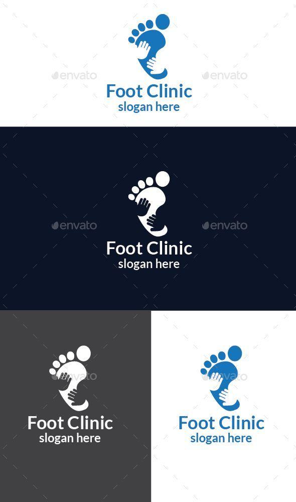 Foot Logo - Foot Clinic Logo - Vector Abstract | WORDPRESS THEME AND LOGO FOR ...