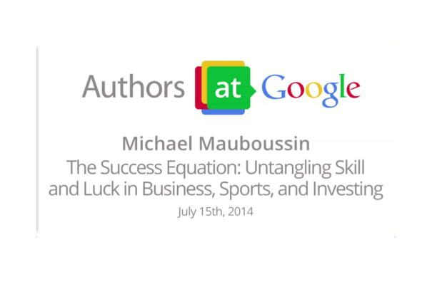Mauboussin Logo - The Success Equation: Interview and Videos with Michael Mauboussin ...