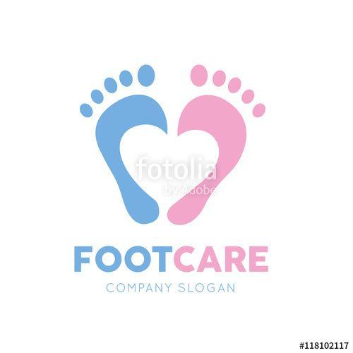 Foot Logo - Foot logo, foot care logo template