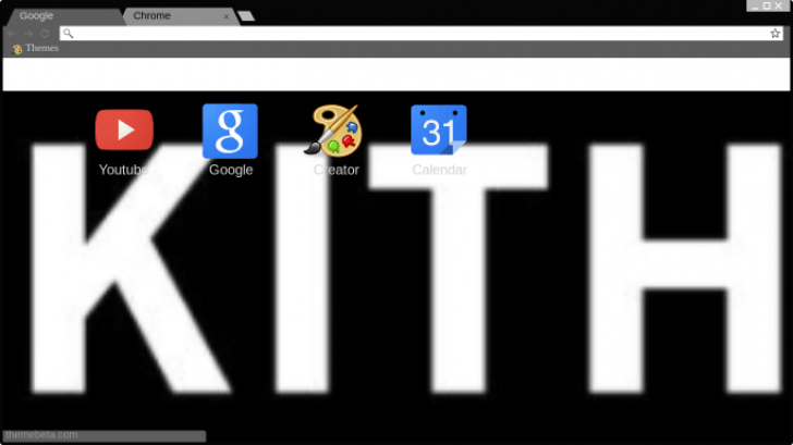 Kith Logo - KITH logo Chrome Theme