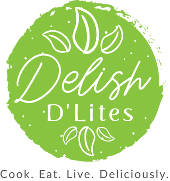 Delish Logo - Delish D'Lites | Cook. Eat. Live. Deliciously!