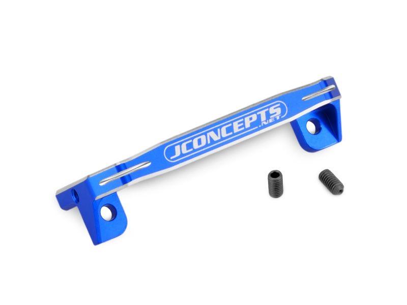 JConcepts Logo - JCO25671 JConcepts Aluminum Servo Mount Bracket BLUE B5 B6 B6.1 T6.1