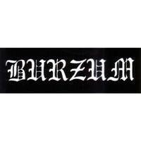 Burzum Logo - Burzum- Logo Sticker (st1056). Punk & Metal Band Misc Stickers