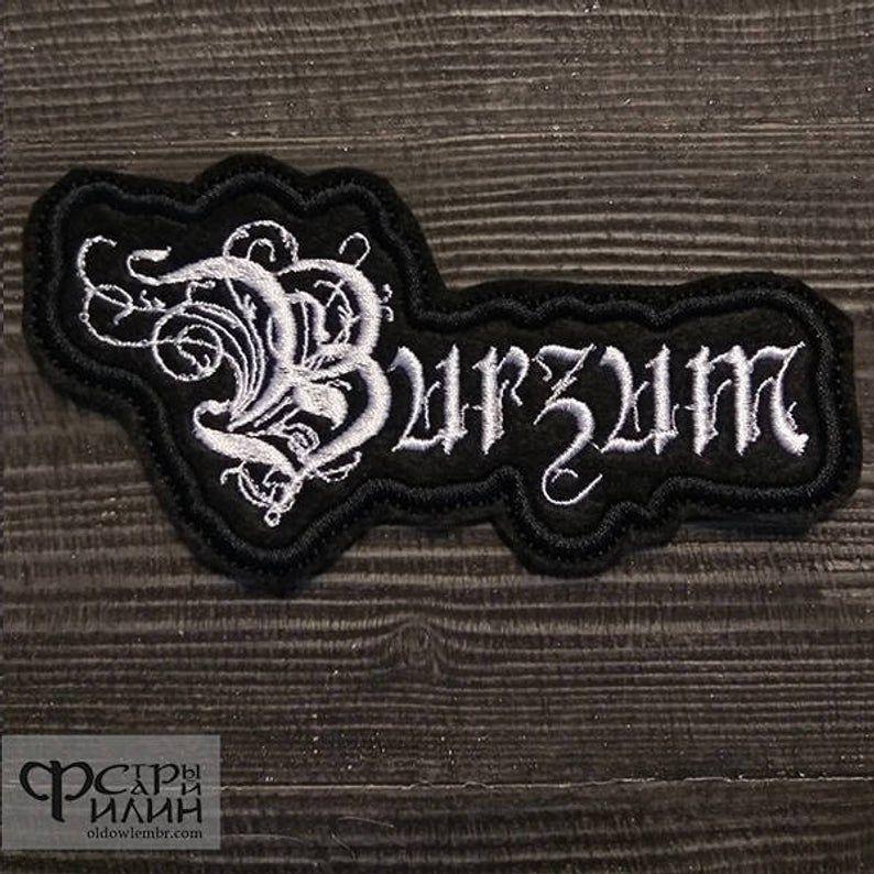 Burzum Logo - Patch Burzum logo black metal band