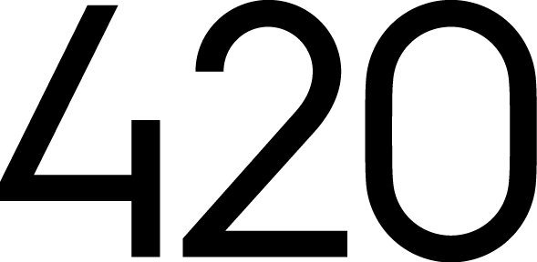 420 Logo - logo Alone BLACK 420 Beverage Company