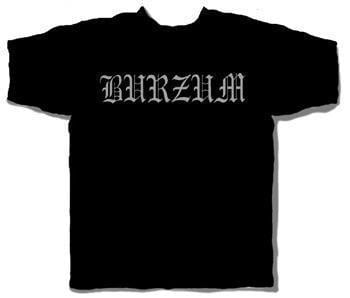 Burzum Logo - Burzum Logo Black T-Shirt FAST WORLDWIDE SHIPPING!