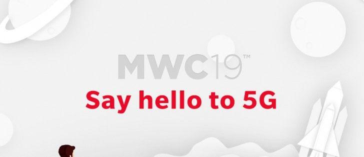Gsmarena.com Logo - OnePlus at MWC: the 5G phone was teased, it has a 21:9 screen ...