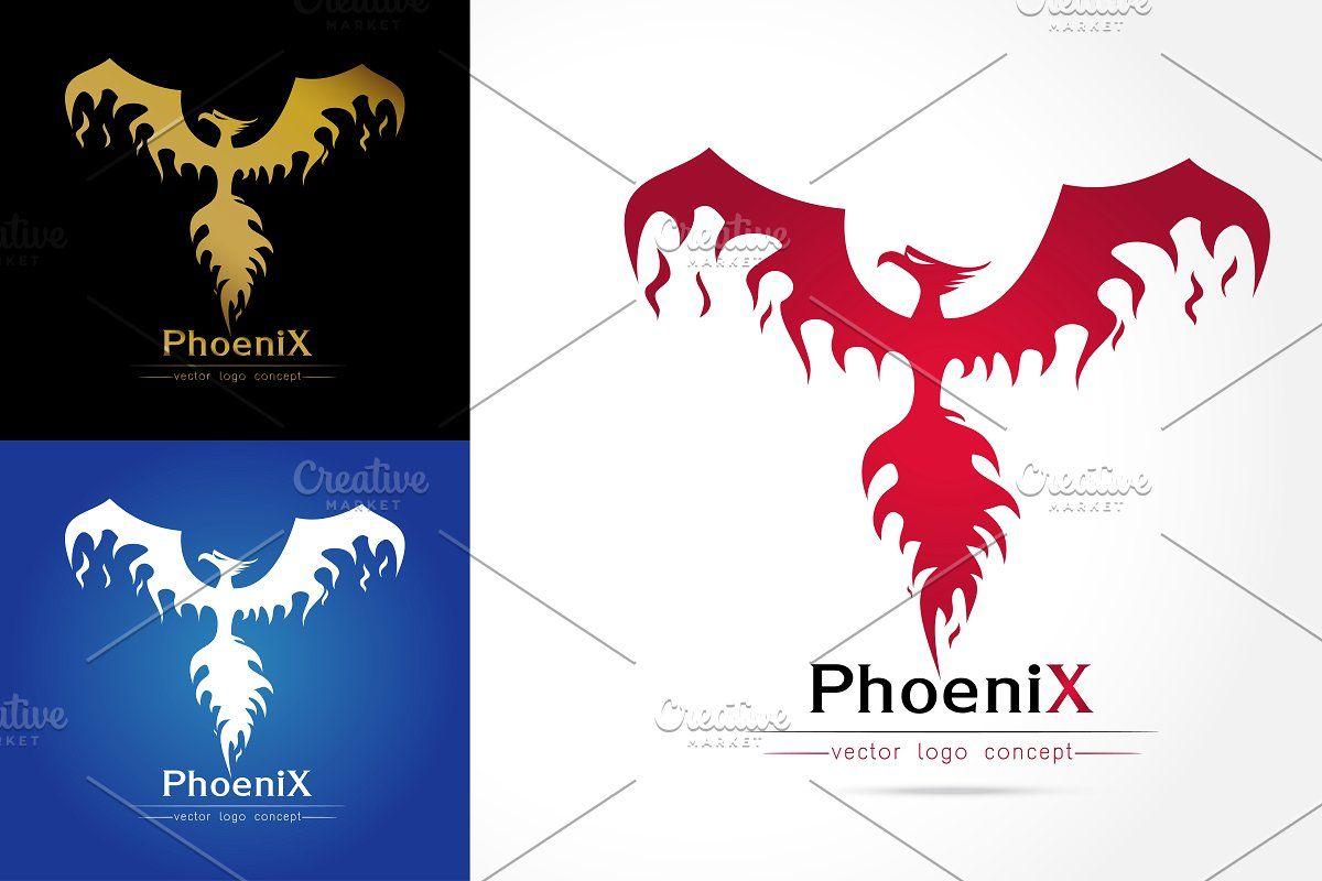 Phenix Logo - elegant Phoenix Logo