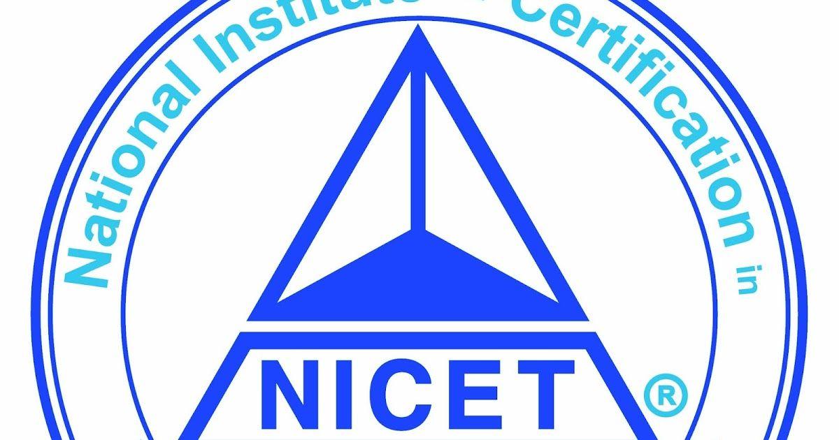 NICET Logo - NICET Water Based Systems Layout I & II