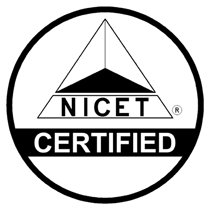 NICET Logo - Licenses and Memberships | JM Electronic Engineering, Inc.