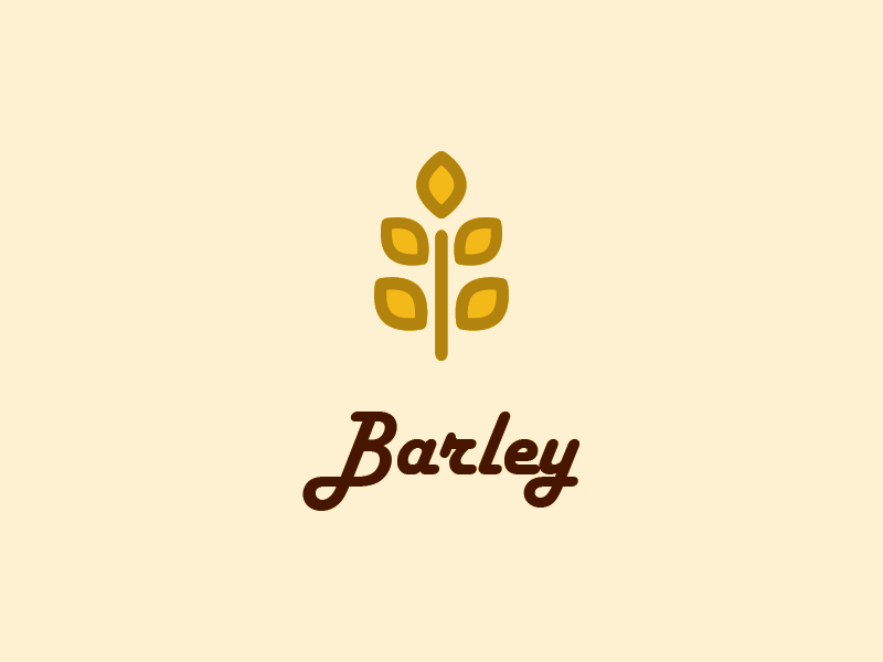 Barley Logo - Barley Design by Desinn Studio on Dribbble