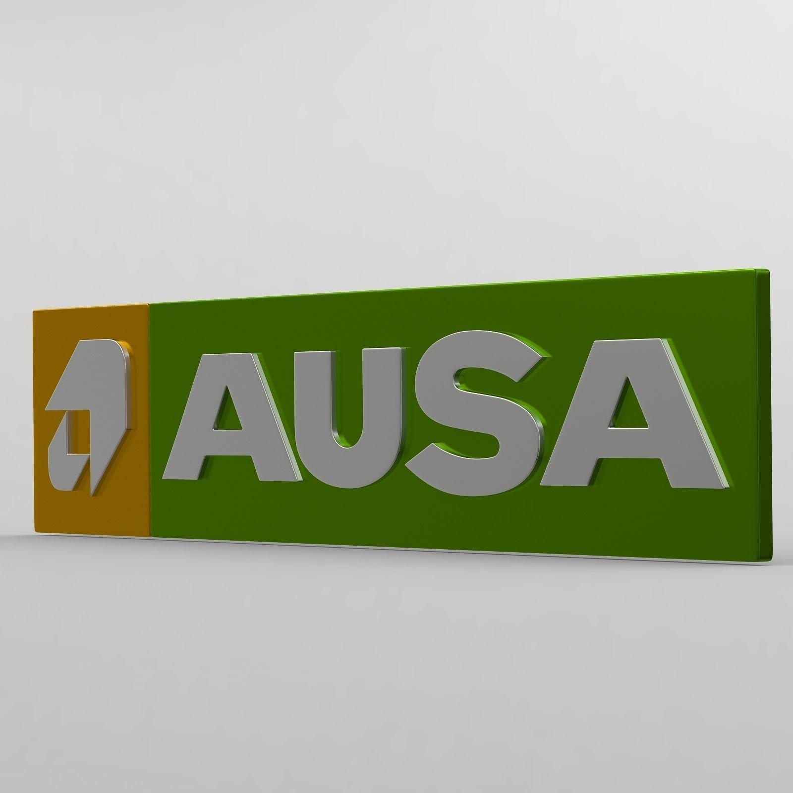 Ausa Logo - ausa logo | 3D model