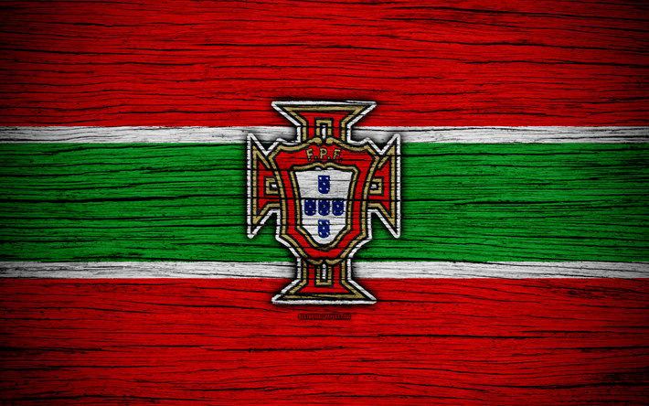 Portuguese Logo - Download wallpapers 4k, Portugal national football team, logo, UEFA ...