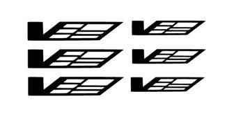 CTS-V Logo - Caliper Decals - V Logo