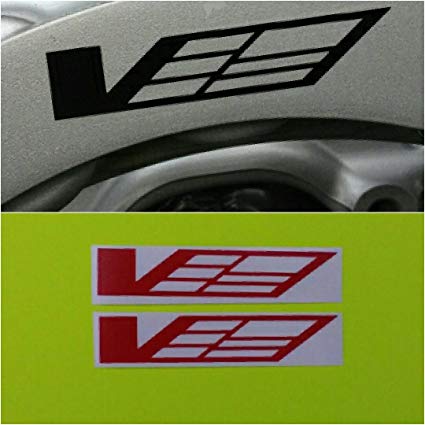 CTS-V Logo - Amazon.com: R&G CTS-V Logo Brake Caliper HIGH TEMP Decal Sticker Set ...