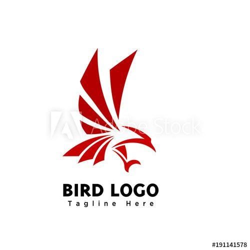 Catch Logo - Abstract red eagle catch logo this stock vector and explore