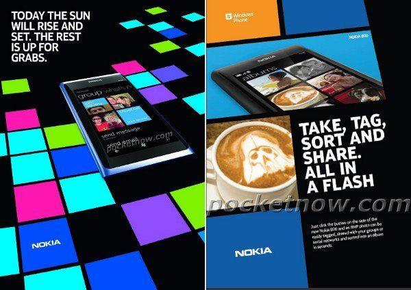 WP7 Logo - First Nokia 800 ads spotted, announcing the arrival WP7 for Finnish